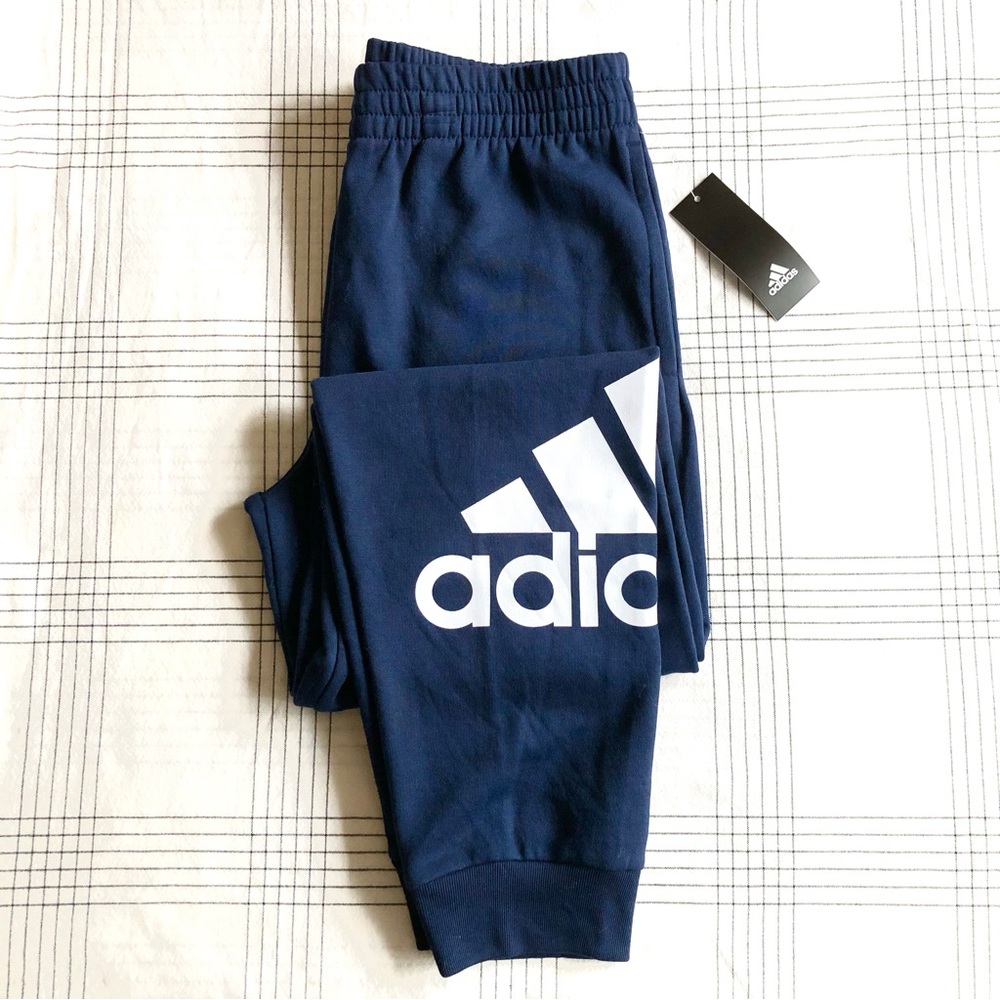 Adidas Navy Jogger|Youth Fleece Pant|Size 18/20| XL